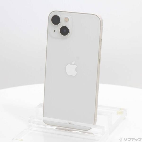 〔中古〕Apple(アップル) iPhone13 128GB スターライト MLND3J／A SIMフリー〔377-ud〕 | 