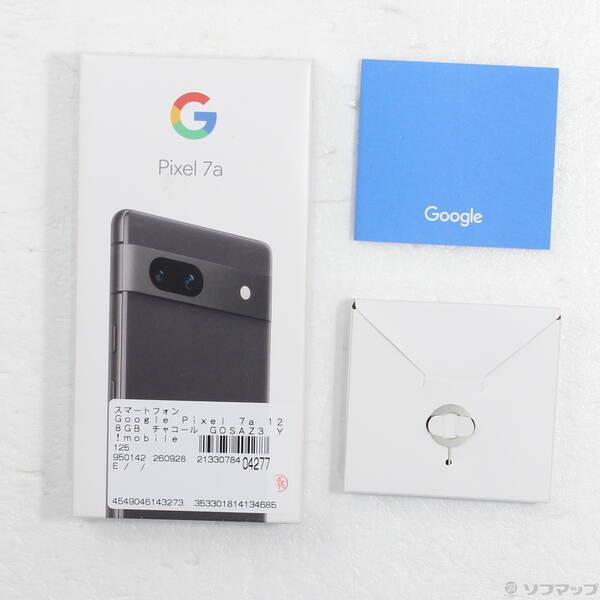 〔中古〕GOOGLE(グーグル) Google Pixel 7a 128GB チャコール GOSAZ3 Y!mobile SIMフリー〔368-ud〕 |  | 04