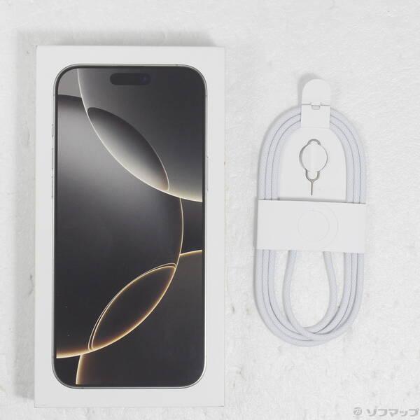 〔中古〕Apple(アップル) iPhone16 Pro Max 256GB ナチュラルチタニウム MYWK3J／A SIMフリー〔276-ud〕 |  | 04