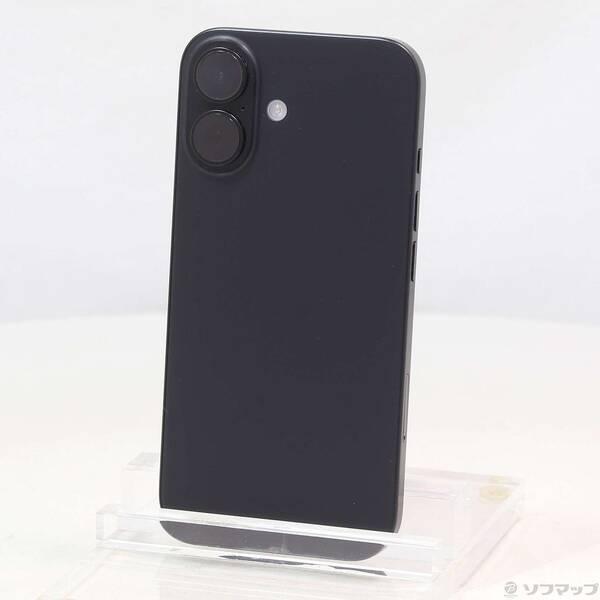 〔中古〕Apple(アップル) iPhone16 256GB ブラック MYDW3J／A SIMフリー〔276-ud〕 | 