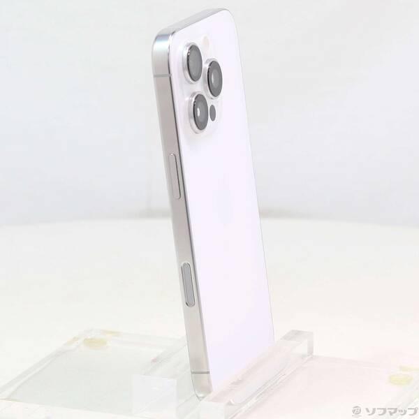 〔中古〕Apple(アップル) iPhone16 Pro 256GB ホワイトチタニウム MYN13J／A SIMフリー〔262-ud〕 |  | 03