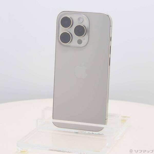 〔中古〕Apple(アップル) iPhone15 Pro 1TB ナチュラルチタニウム MTUT3J／A SIMフリー〔198-ud〕 | 