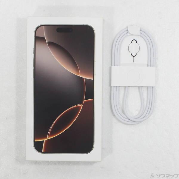 〔中古〕Apple(アップル) iPhone16 Pro Max 1TB デザートチタニウム MYWT3J／A SIMフリー〔348-ud〕 |  | 04