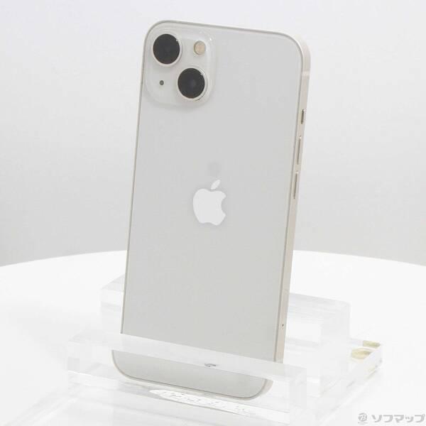〔中古〕Apple(アップル) iPhone13 128GB スターライト MLND3J／A SIMフリー〔377-ud〕 | 