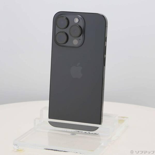 〔中古〕Apple(アップル) iPhone15 Pro 128GB ブラックチタニウム MTU73J／A SIMフリー〔269-ud〕 | 
