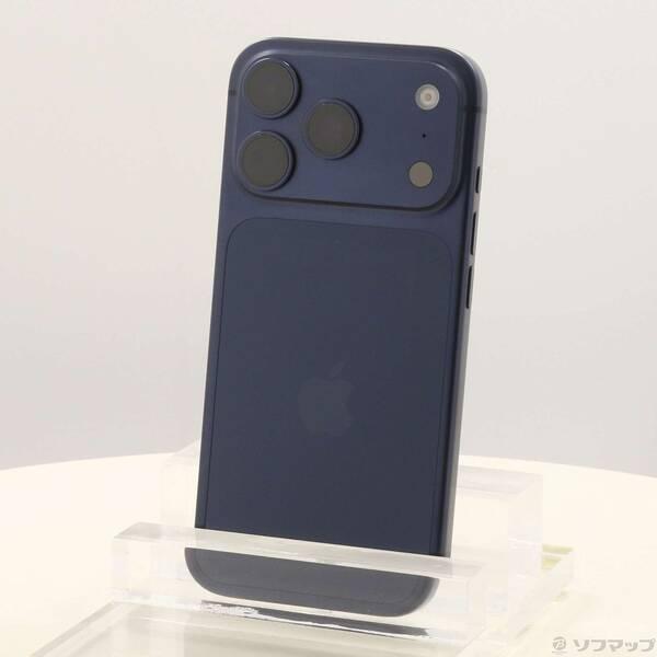 〔中古〕Apple(アップル) iPhone17 Pro 256GB ディープブルー MG874J／A SIMフリー〔295-ud〕 | 