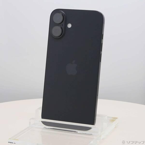 〔中古〕Apple(アップル) iPhone16 Plus 256GB ブラック MXVG3J／A SIMフリー〔348-ud〕 | 
