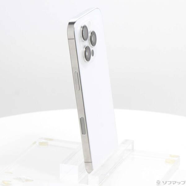 〔中古〕Apple(アップル) iPhone16 Pro 256GB ホワイトチタニウム MYN13J／A SIMフリー〔251-ud〕 |  | 03