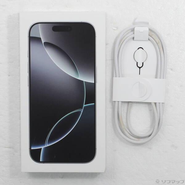 〔中古〕Apple(アップル) iPhone16 Pro 256GB ホワイトチタニウム MYN13J／A SIMフリー〔251-ud〕 |  | 04