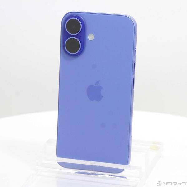 〔中古〕Apple(アップル) iPhone16 128GB ウルトラマリン 3N394J／A SIMフリー〔377-ud〕 | 