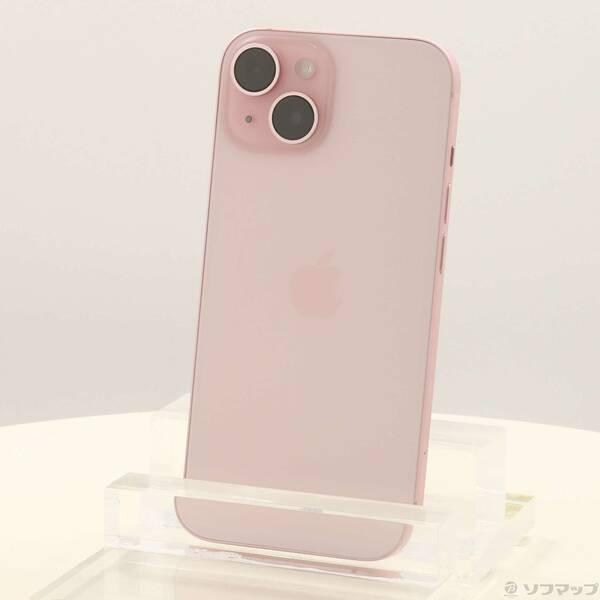 〔中古〕Apple(アップル) iPhone15 128GB ピンク MTMJ3J／A SIMフリー〔198-ud〕 | 