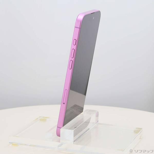 〔中古〕Apple(アップル) iPhone16 Plus 256GB ピンク MXVJ3J／A SIMフリー〔377-ud〕 |  | 01