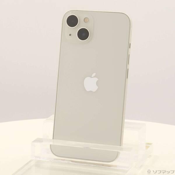 〔中古〕Apple(アップル) iPhone13 256GB スターライト NLNJ3J／A SIMフリー〔269-ud〕 | 