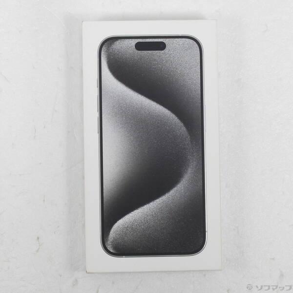 〔中古〕Apple(アップル) iPhone15 Pro 512GB ホワイトチタニウム MTUJ3J／A SIMフリー〔269-ud〕 |  | 04