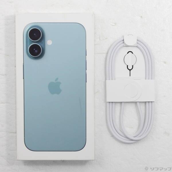 〔中古〕Apple(アップル) iPhone16 128GB ティール MYDV3J／A SIMフリー〔348-ud〕 |  | 04