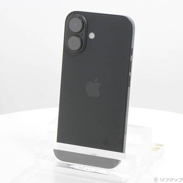 〔中古〕Apple(アップル) iPhone16 128GB ブラック MYDQ3J／A SIMフリー〔349-ud〕 | 