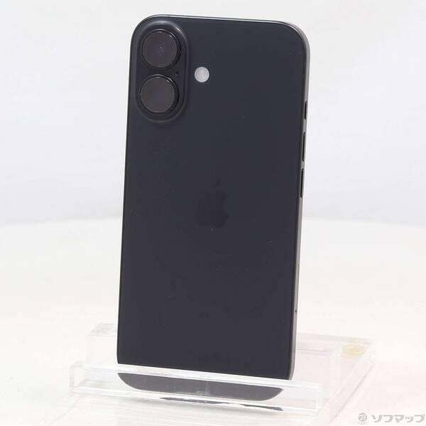 〔中古〕Apple(アップル) iPhone16 256GB ブラック MYDW3J／A SIMフリー〔198-ud〕 | 