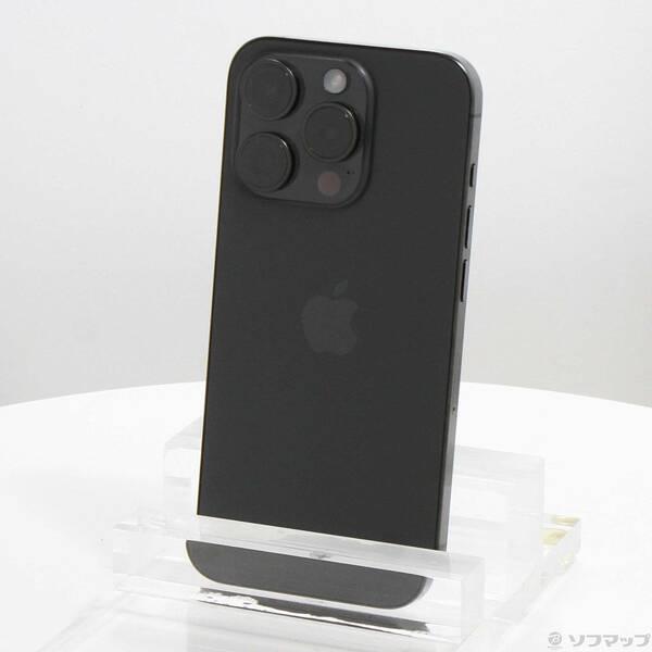 〔中古〕Apple(アップル) iPhone15 Pro 256GB ブラックチタニウム MTUC3J／A SIMフリー〔377-ud〕 | 