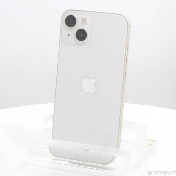 〔中古〕Apple(アップル) iPhone13 256GB スターライト MLNJ3J／A SIMフリー〔377-ud〕 | 