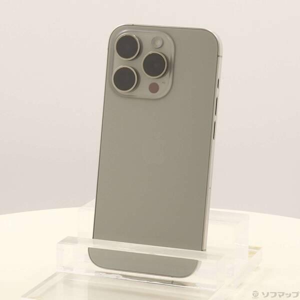 〔中古〕Apple(アップル) iPhone15 Pro 128GB ナチュラルチタニウム MTU93J／A SIMフリー〔377-ud〕 | 