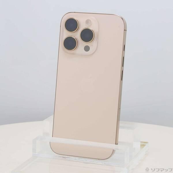 〔中古〕Apple(アップル) iPhone16 Pro 256GB デザートチタニウム MYN23J／A SIMフリー〔377-ud〕 | 