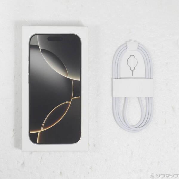 〔中古〕Apple(アップル) iPhone16 Pro 256GB ナチュラルチタニウム MYN33J／A SIMフリー〔198-ud〕 |  | 04