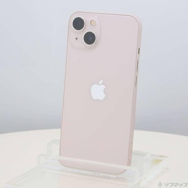 〔中古〕Apple(アップル) iPhone13 128GB ピンク MLNE3J／A SIMフリー〔269-ud〕 | 