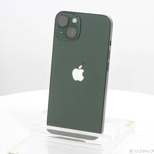 〔中古〕Apple(アップル) iPhone13 128GB グリーン MNGG3J／A SIMフリー〔377-ud〕 | 