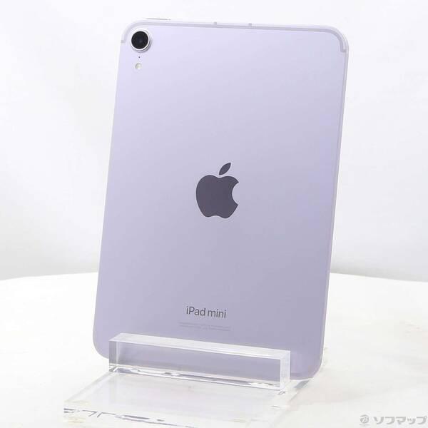 〔中古〕Apple(アップル) iPad mini(A17 Pro) 128GB パープル MXPR3J／A SIMフリー〔349-ud〕 | 