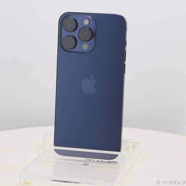〔中古〕Apple(アップル) iPhone15 Pro Max 512GB ブルーチタニウム MU6X3J／A SIMフリー〔348-ud〕 | 