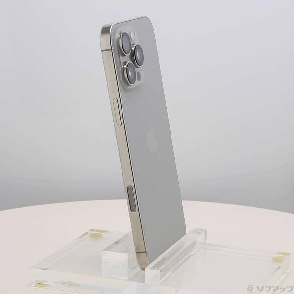 〔中古〕Apple(アップル) iPhone16 Pro Max 256GB ナチュラルチタニウム MYWK3J／A SIMフリー〔371-ud〕 |  | 03