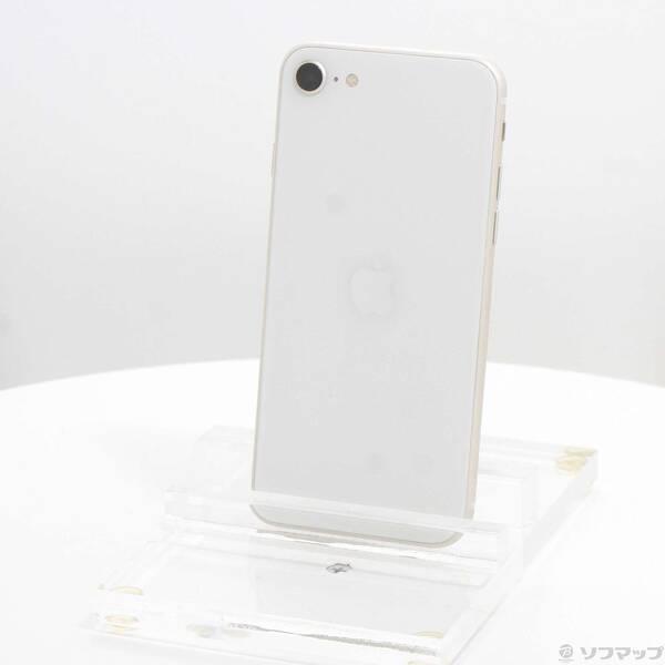 〔中古〕Apple(アップル) iPhone SE 第3世代 64GB スターライト MMYD3J／A SIMフリー〔258-ud〕 | 