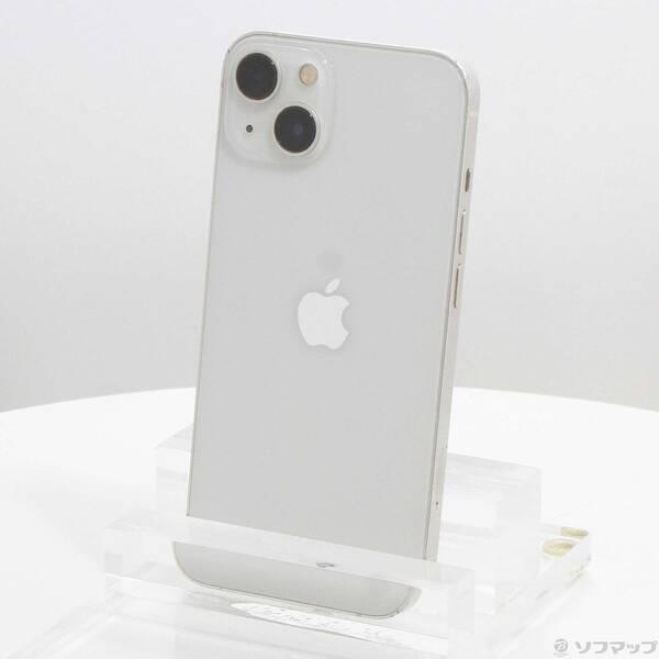 〔中古〕Apple(アップル) iPhone13 128GB スターライト MLND3J／A SIMフリー〔377-ud〕 | 