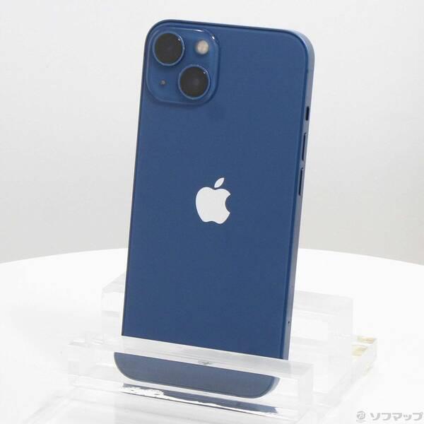 〔中古〕Apple(アップル) iPhone13 256GB ブルー NLNM3J／A SIMフリー〔305-ud〕 | 