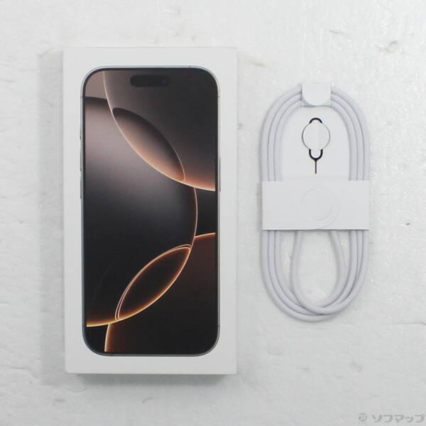 〔中古〕Apple(アップル) iPhone16 Pro 512GB デザートチタニウム MYN63J／A SIMフリー〔352-ud〕 |  | 04