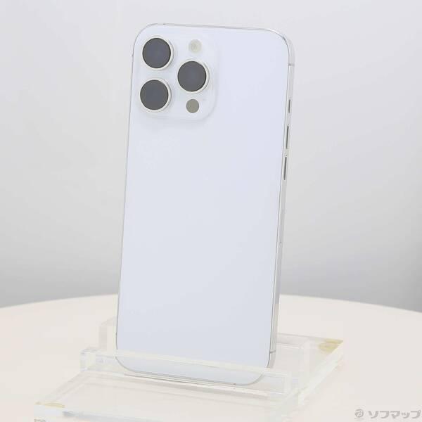 〔中古〕Apple(アップル) iPhone16 Pro Max 256GB ホワイトチタニウム MYWH3J／A SIMフリー〔262-ud〕 | 