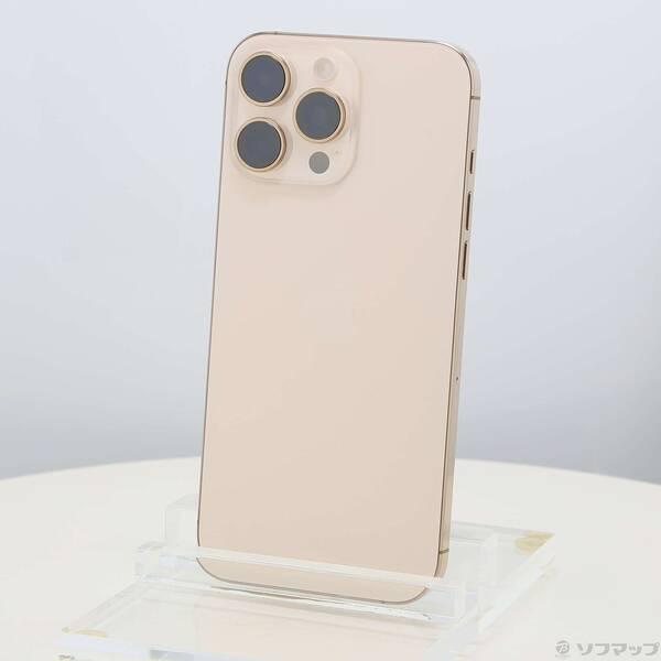 〔中古〕Apple(アップル) iPhone16 Pro Max 256GB デザートチタニウム MYWJ3J／A SIMフリー〔344-ud〕 | 