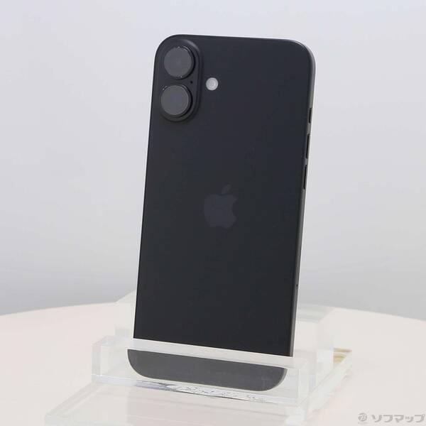 〔中古〕Apple(アップル) iPhone16 Plus 128GB ブラック MXVA3J／A SIMフリー〔276-ud〕 | 