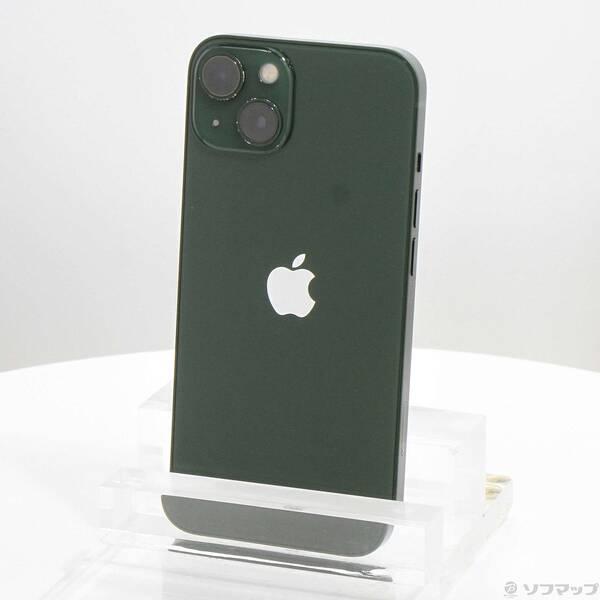 〔中古〕Apple(アップル) iPhone13 256GB グリーン MNGH3J／A SIMフリー〔269-ud〕 | 
