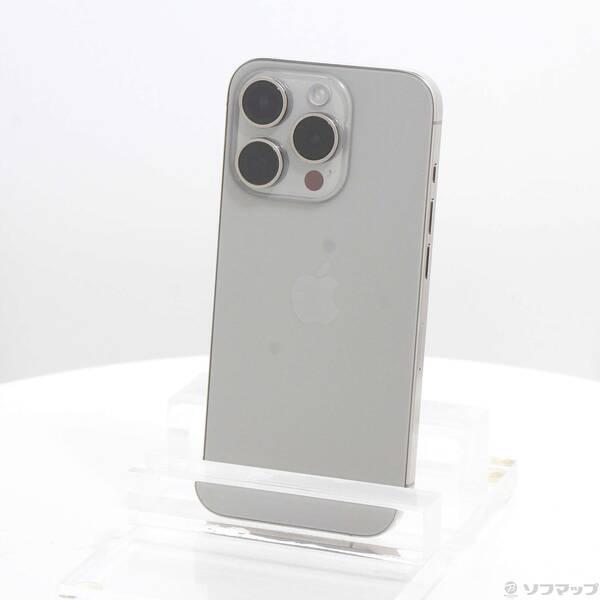 〔中古〕Apple(アップル) iPhone15 Pro 256GB ナチュラルチタニウム MTUF3J／A SIMフリー〔276-ud〕 | 