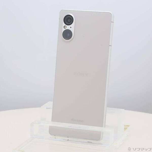 〔中古〕SONY(ソニー) Xperia 5 V 128GB プラチナシルバー SO-53D docomo SIMフリー〔305-ud〕 | 