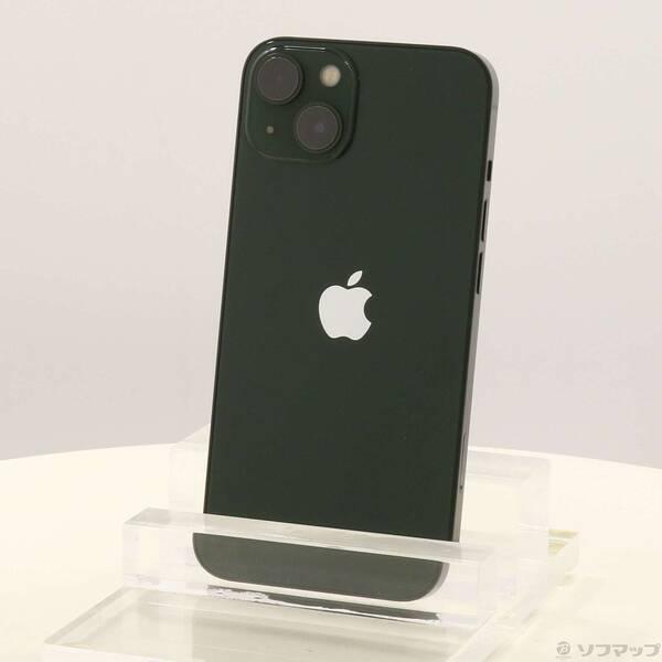 〔中古〕Apple(アップル) iPhone13 128GB グリーン MNGG3J／A SIMフリー〔198-ud〕 | 