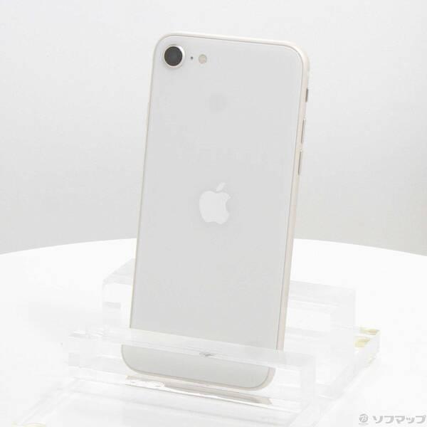 〔中古〕Apple(アップル) iPhone SE 第3世代 64GB スターライト MMYD3J／A SIMフリー〔269-ud〕 | 