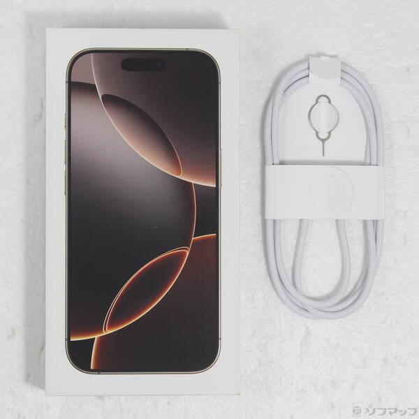 〔中古〕Apple(アップル) iPhone16 Pro 512GB デザートチタニウム MYN63J／A SIMフリー〔348-ud〕 |  | 04