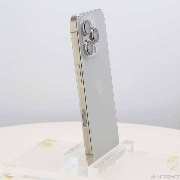 〔中古〕Apple(アップル) iPhone16 Pro 256GB ナチュラルチタニウム MYN33J／A SIMフリー〔371-ud〕 |  | 03