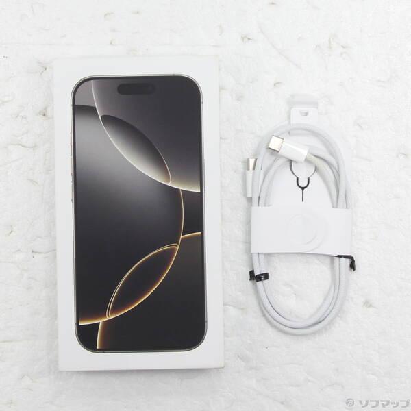 〔中古〕Apple(アップル) iPhone16 Pro 128GB ナチュラルチタニウム MYMY3J／A SIMフリー〔344-ud〕 |  | 04