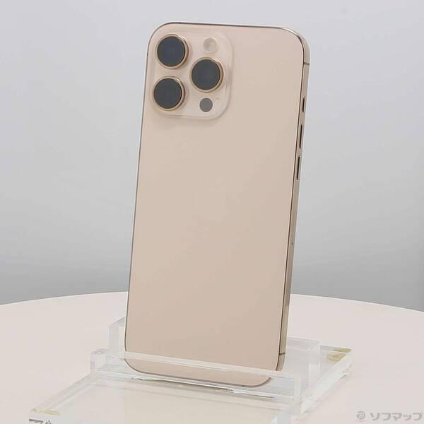 〔中古〕Apple(アップル) iPhone16 Pro Max 256GB デザートチタニウム MYWJ3J／A SIMフリー〔377-ud〕 | 