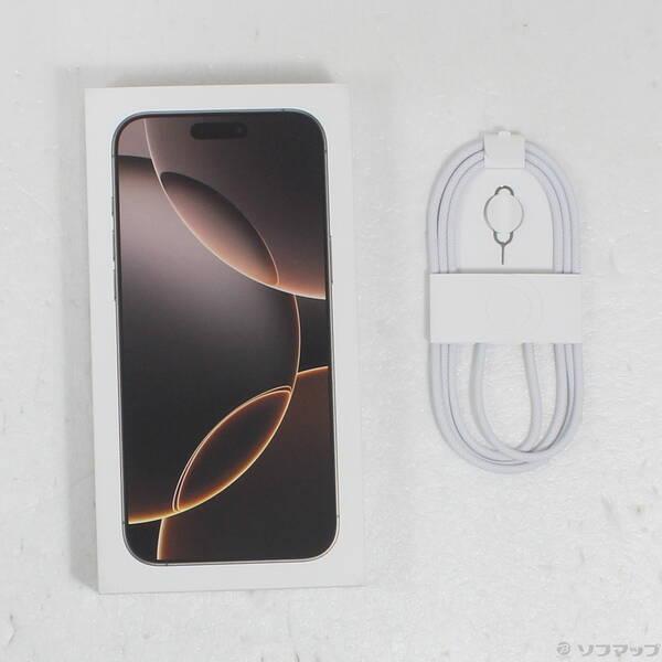 〔中古〕Apple(アップル) iPhone16 Pro Max 256GB デザートチタニウム MYWJ3J／A SIMフリー〔377-ud〕 |  | 04