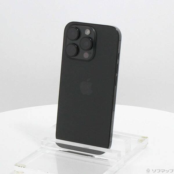 〔中古〕Apple(アップル) iPhone16 Pro 256GB ブラックチタニウム MYN03J／A SIMフリー〔377-ud〕 | 