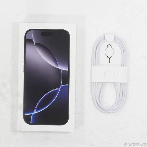 〔中古〕Apple(アップル) iPhone16 Pro 1TB ブラックチタニウム MYN83J／A SIMフリー〔198-ud〕 |  | 04